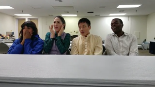 Watch the Cast of <i>The Good Place </i>Learn About the Surprise Ending of <i>The Good Place </i>Season 1